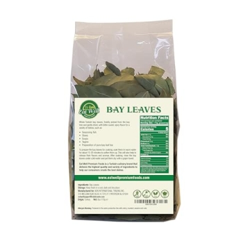 Eat Well Bulk Dried Bay Leaves 6 oz - Premium Quality