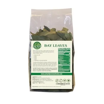 Eat Well Bulk Dried Bay Leaves 6 oz - Premium Quality