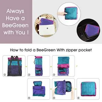 BeeGreen Beach Bag Backpack - Perfect for Swimmers & Sports