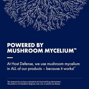 Host Defense MyCommunity Capsules - 17 Species Blend Mushroom Supplement for Immune Support - Herbal Aid with Lion's Mane, Reishi. Chaga, Cordyceps, Turkey Tail & More - 60 Capsules (30 Servings)*