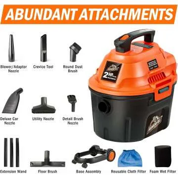 Armor All 2.5 Gallon Utility Vacuum for Car Cleaning