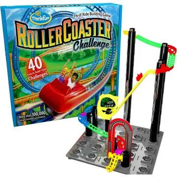 Roller Coaster Challenge STEM Game for Kids Age 6+