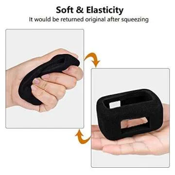 Taisioner Windslayer Cover for GoPro Hero 8 Black Housing Frame Case Video Noise Reduction Accessory