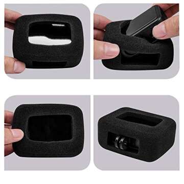 Taisioner Windslayer Cover for GoPro Hero 8 Black Housing Frame Case Video Noise Reduction Accessory