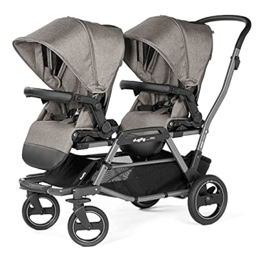 Peg Perego Duette Piroet - Double tandem Stroller - compatible with Primo Viaggio infant car seats -...