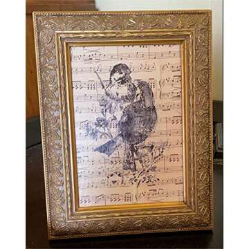 Hying 2 Love Birds on Flowers Words Clear Stamps for Card Making Scrapbooking Crafting DIY Decorations, Birds and Flowers Transparent Silicone Seal Stamps for Embossing Album Crafts