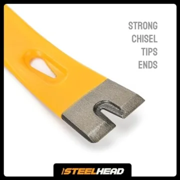 STEELHEAD 15" Flat Pry Bar with Nail Puller