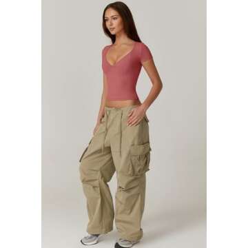 QINSEN Summer Tops for Women Slim Fit Short Sleeve T Shirts Sexy Sweetheart Neck Y2K Crop Top, Merlot X-Small