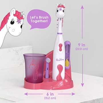 Brusheez Kids' Electric Toothbrush Set - Fun & Effective Oral Care