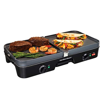 Hamilton Beach 3-in-1 Indoor Grill & Griddle