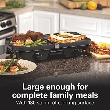 Hamilton Beach 3-in-1 Indoor Grill & Griddle