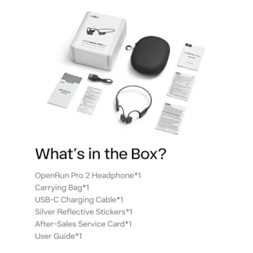 SHOKZ OpenRun Pro 2 Bone Conduction Sport Headphones