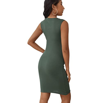 Stylish Verdusa Maternity Twist Front Bodycon Dress