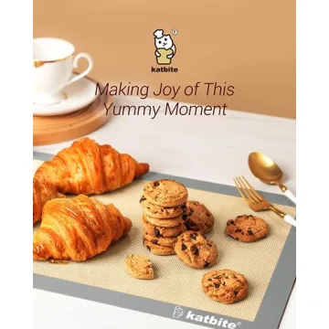 Katbite Silicone Baking Mat Set - Nonstick & Reusable