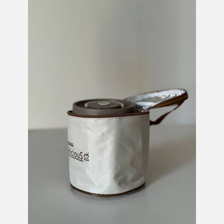 ظرف غذا قفل‌دار دوجداره؛ نشتی‌گیر، مناسب مدرسه، دانشجو و کار