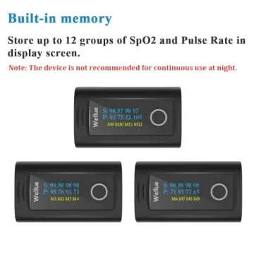 Wellue Bluetooth Pulse Oximeter for Accurate Health Monitoring