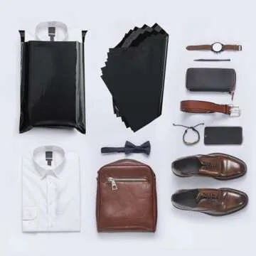 Efficient Fuxury 10x13 Black Poly Mailers for Shipping