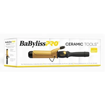 BaBylissPRO Ceramic Spring Curling Iron for Gorgeous Curls