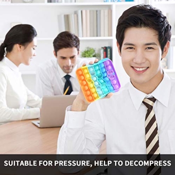 2 Packs Pop Fidget Sensory Toys for Stress Relief and Fun