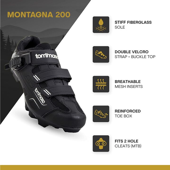 Top Tommaso Men's Mountain Bike Shoes for Performance