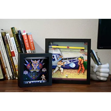 Pixel Frames Street Fighter Shadow Box Art for Gamers