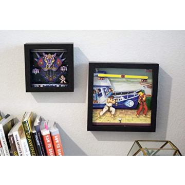 Pixel Frames Street Fighter Shadow Box Art for Gamers