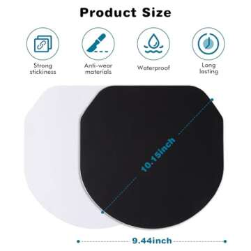 Zhizaiql 12 Pack Horse Hoof Tape, Strong Sticky Wraps, Convenient and Protective Solution for Wound Management and Laminitis Abscess Treatment