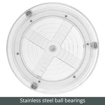 Lazy Susan 2-Tier Organizer for Bathroom and Kitchen