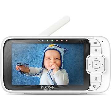 Hubble Cloud Smart Baby Monitor with 5-Inch HD Display