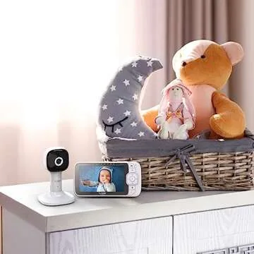 Hubble Cloud Smart Baby Monitor with 5-Inch HD Display