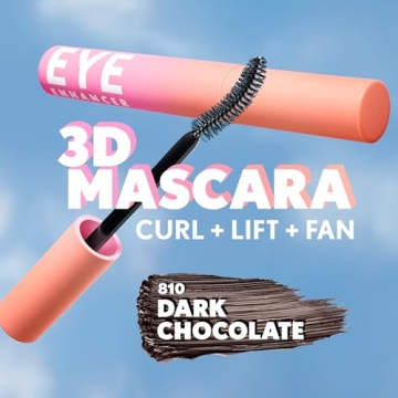 CoverGirl Eye Enhancer 3D Mascara Dark Chocolate - All Lash Types