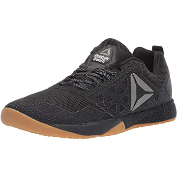 Reebok Men's CROSSFIT Nano 6.0 Climbing Shoe, Black/Gum, 9 M US