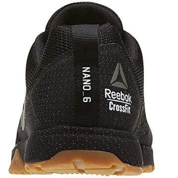 Reebok Men's CROSSFIT Nano 6.0 Climbing Shoe, Black/Gum, 9 M US