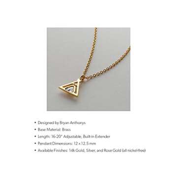 Bryan Anthonys Tribe Friendship Necklace - Meaningful 14K Gold Jewelry