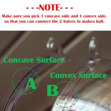 120MM 10PCS Extra Large Clear Baubles for Crafts Clear Plastic Ornaments Fillable Ornaments Balls DIY for Christmas,Holiday, Wedding,Party,Home Decor