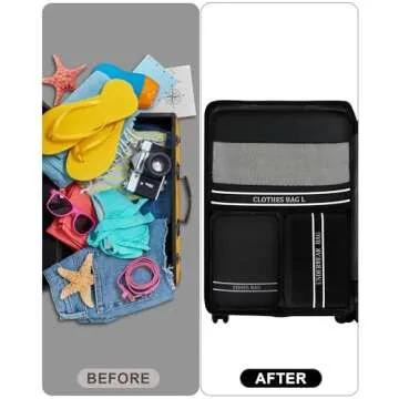 Ougrand 9 Set Packing Cubes for Enhanced Travel Organization