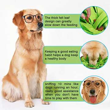 Emarth Snuffle Mat for Dogs - Interactive Slow Feeding Puzzle