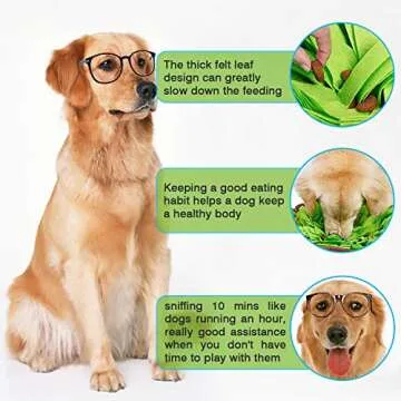 Emarth Snuffle Mat for Dogs - Interactive Slow Feeding Puzzle