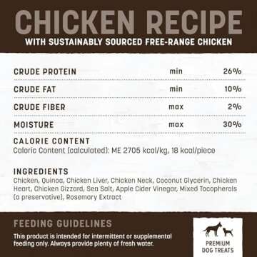 Earth Animal Wisdom Air-Dried Chicken Jerky for Dogs