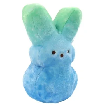 Shaggy Bunny Peeps 15” Plush Toy for Easter Joy