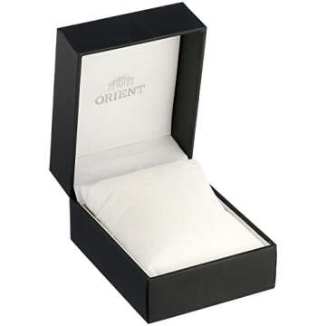 Orient Men's '2nd Gen. Bambino Ver. 3' Japanese Automatic Stainless Steel and Leather Dress Watch, Color:Brown (Model: FAC0000EW0)