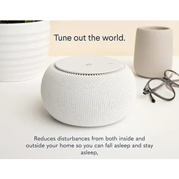 SNOOZ Pro Smart White Noise Machine with Travel Case