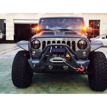 RUN-D Amber Cube LED Driving Lights - 3 inch Off Road