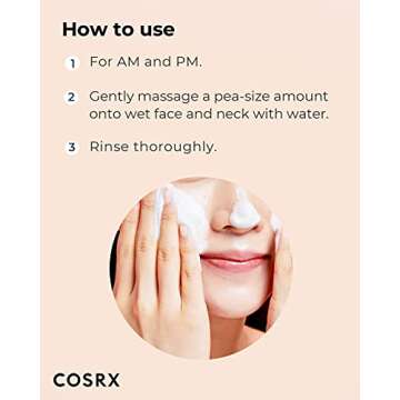 COSRX AC Collection Calming Foam Cleanser for Acne
