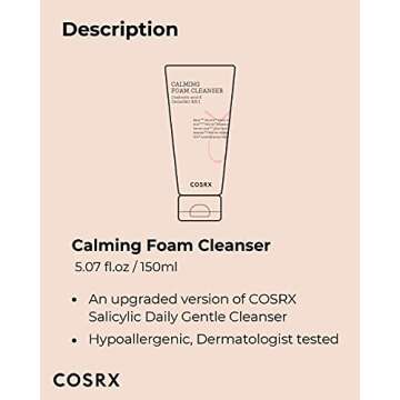COSRX AC Collection Calming Foam Cleanser for Acne