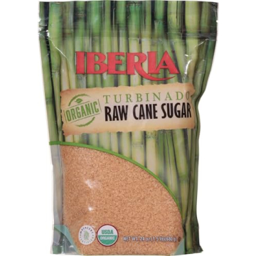 Iberia Organic Raw Turbinado Sugar | 4.5 lbs Total
