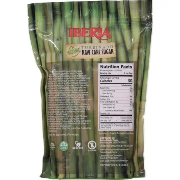 Iberia Organic Raw Turbinado Sugar | 4.5 lbs Total