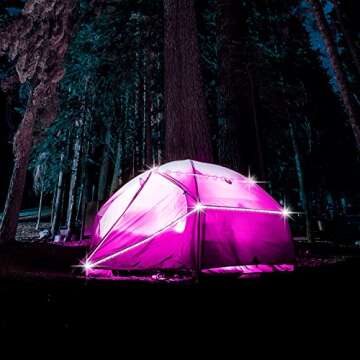 13ft Battery Powered LED Strip Lights for Versatile Use