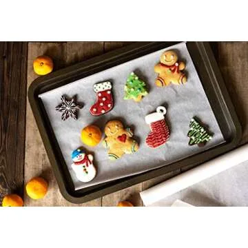 16X24 Unbleached Parchment Paper Baking 200 Full Sheets | Worthy Liners Non-Stick Precut Baking Parchment, Perfect for baking cookies and cakes