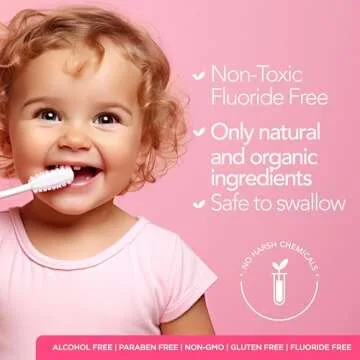 ORL Organic Bubblegum Toothpaste for Kids - Natural & Safe